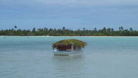 Inselumwanderung; Plage Tereia.