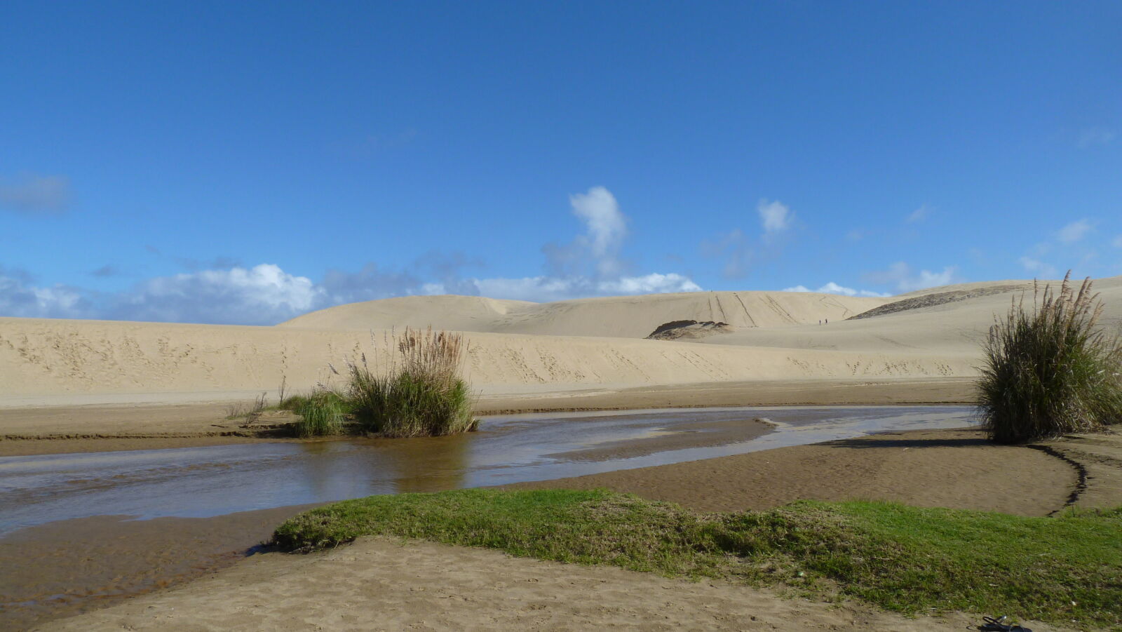 Große Sanddünen.