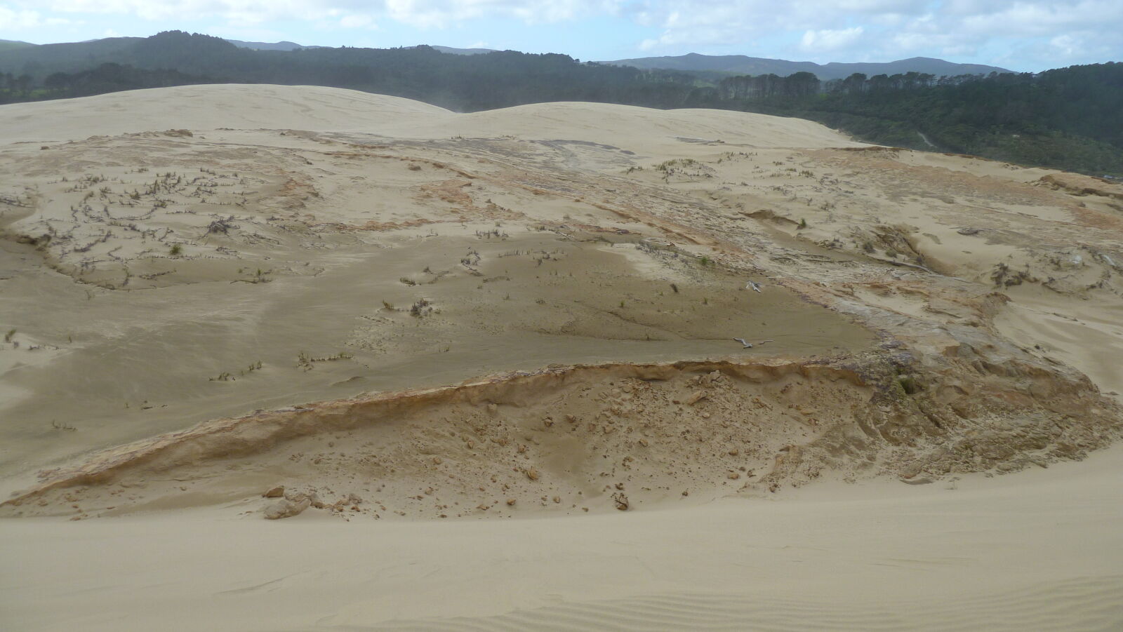 Große Sanddünen.