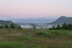Panorama am Morgen, Piano Hill Farm.