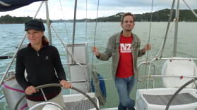 Segeltripp mit Yellow Dog in der Bay of Islands.