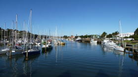 Town Basin Marina, Whangarei.