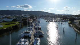 Town Basin Marina, Whangarei.