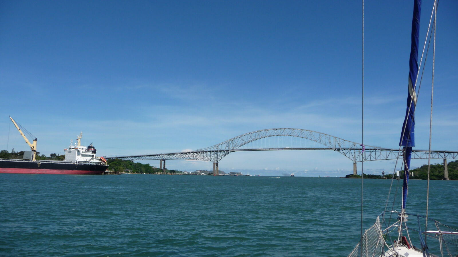 Bridge of the Americas, Balboa Harbour.