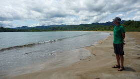 Strand hinter Pitgandi Point.