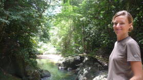 Wanderung entlang der Rio Diablo Wasserleitung.