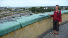 Auf dem Koning Albert I-Monument in Nieuwpoort