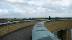 Auf dem Koning Albert I-Monument in Nieuwpoort