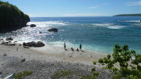 Avatele Beach.