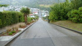 Baldwin Street - World's Steepest Street, Dunedin.