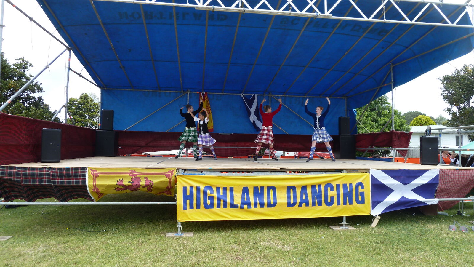 Highland Dancing auf der A&P Show Whangarei.