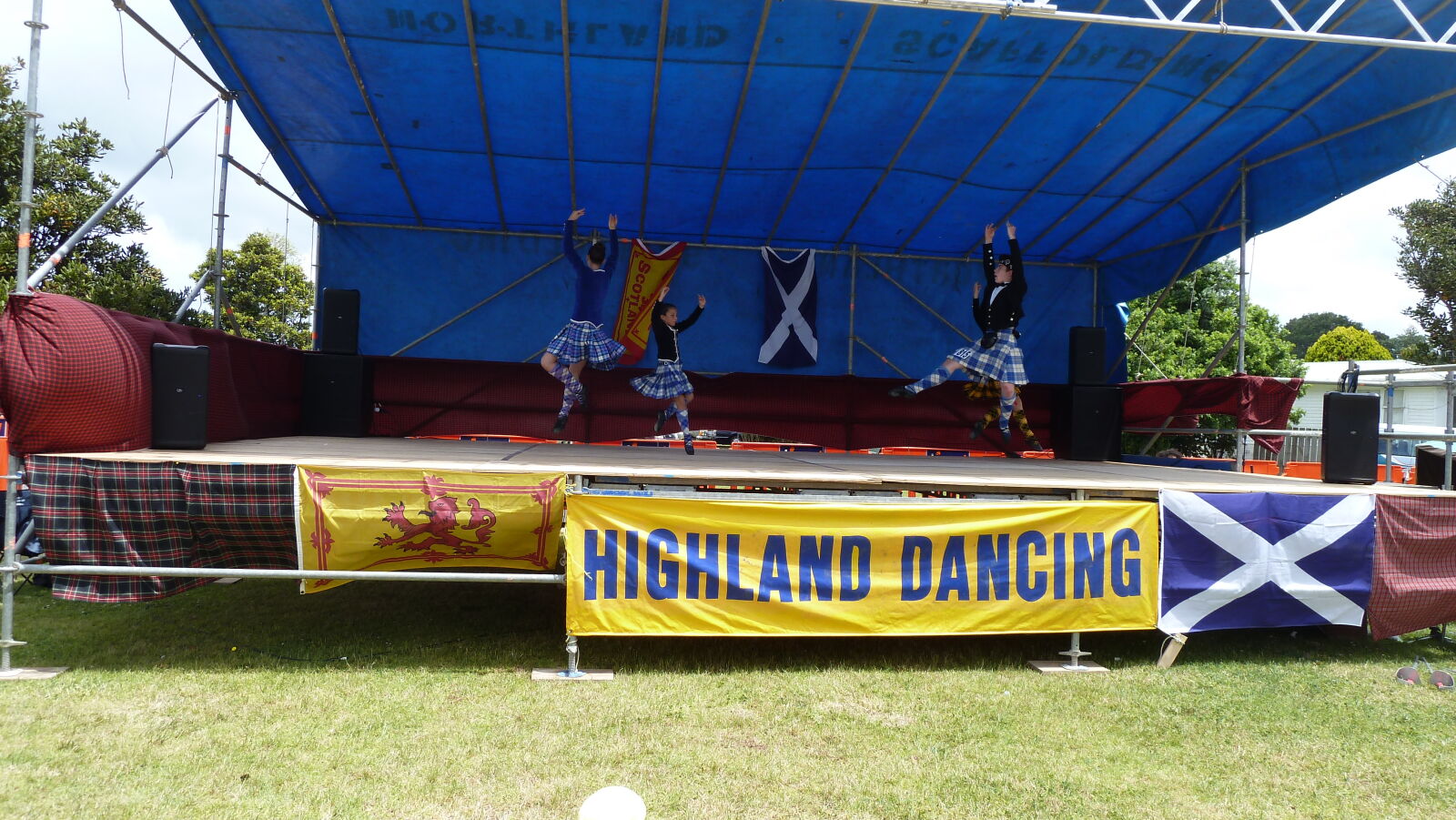 Highland Dancing auf der A&P Show Whangarei.