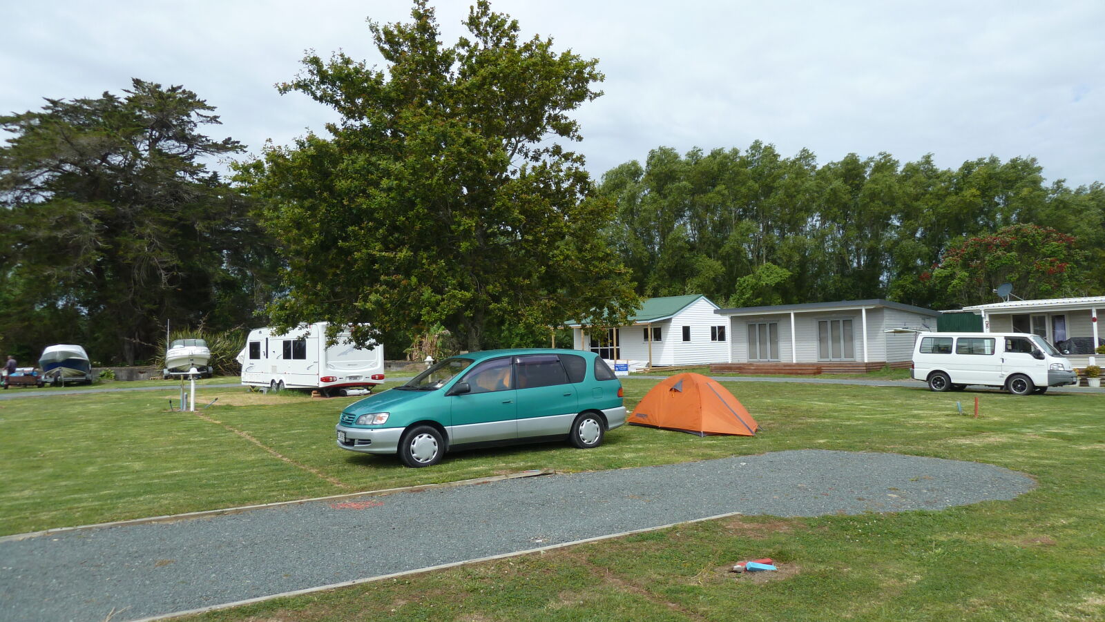Unser neues Heim, hier in Mangawhai.