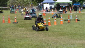 Mower Racing auf der A&P Show Whangarei.
