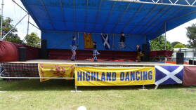 Highland Dancing auf der A&P Show Whangarei.
