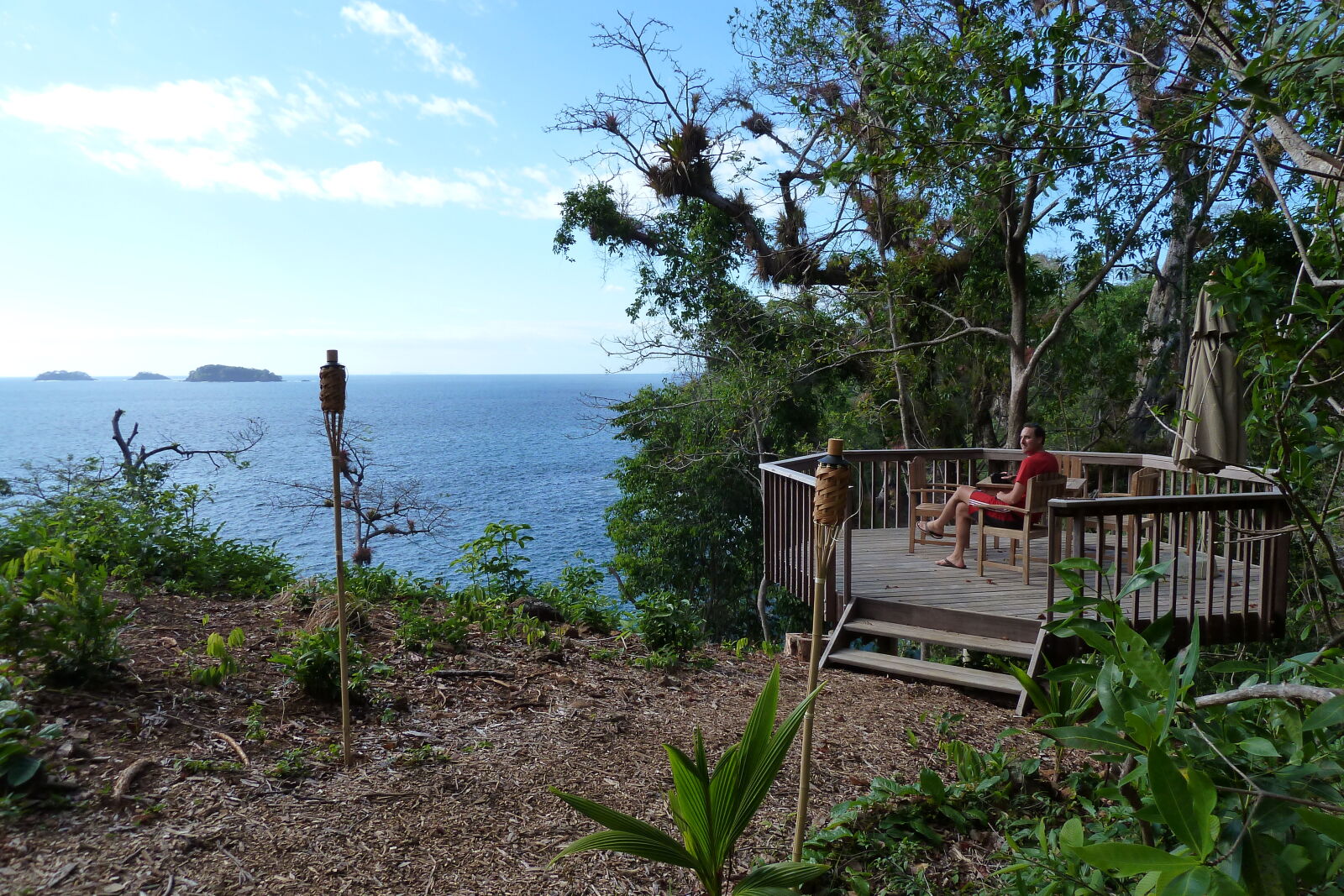 Isla Cavada, Islas Secas.