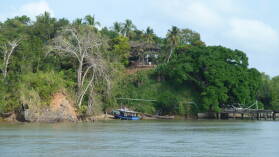 Isla El Encanto, Rio Tuira, Darien.