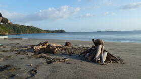 Grillen auf Isla Canas, Las Perlas.