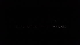 Nachtfahrt. (Frachter - 0,4 SM Distanz)