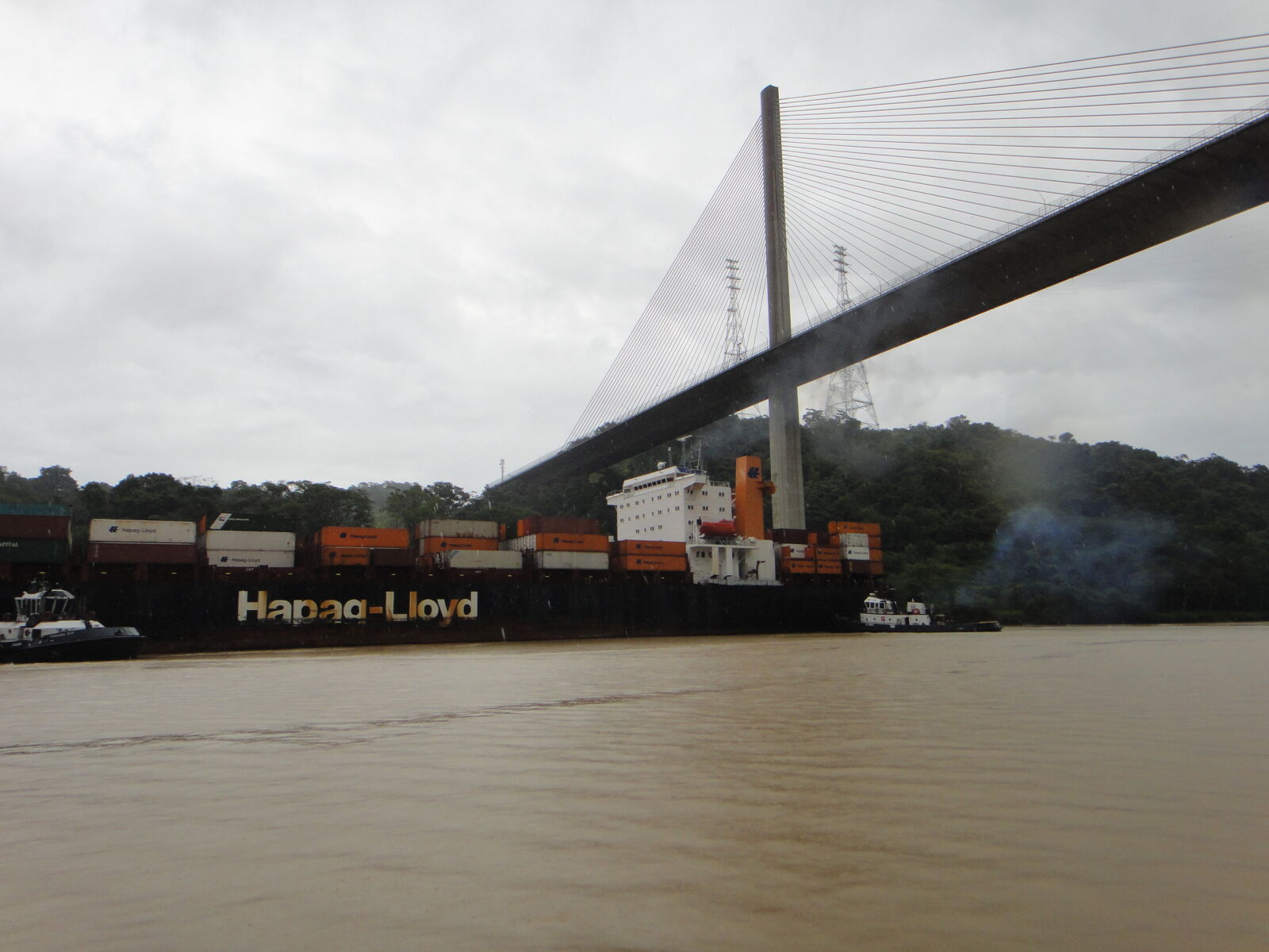 Centennial-Bridge im Culebra-Cut.