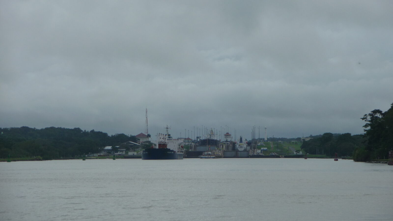 Gatun-Schleusen.