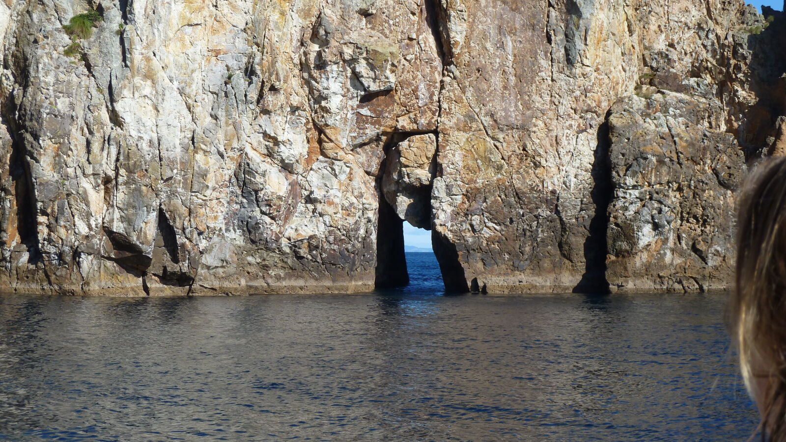 Northern Arch, wo wir auch tauchen, die Kamera aber nicht funktioniert.