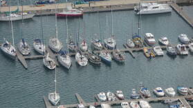 Hafen von Porto Santo.