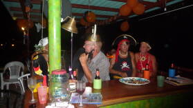 Halloween bei Captain Jack's.