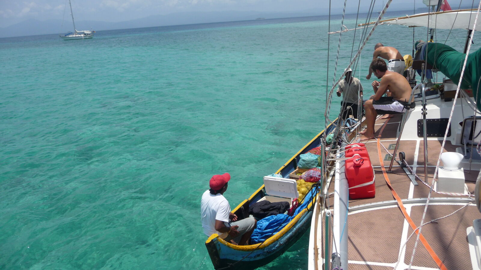 Das Gemüseboot.