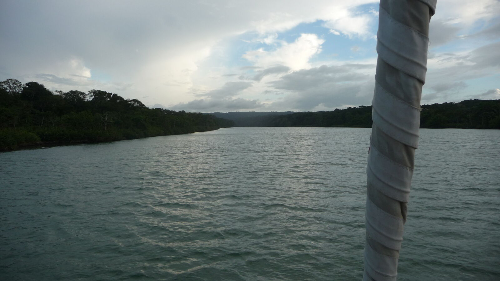 Im Rio Chagres.