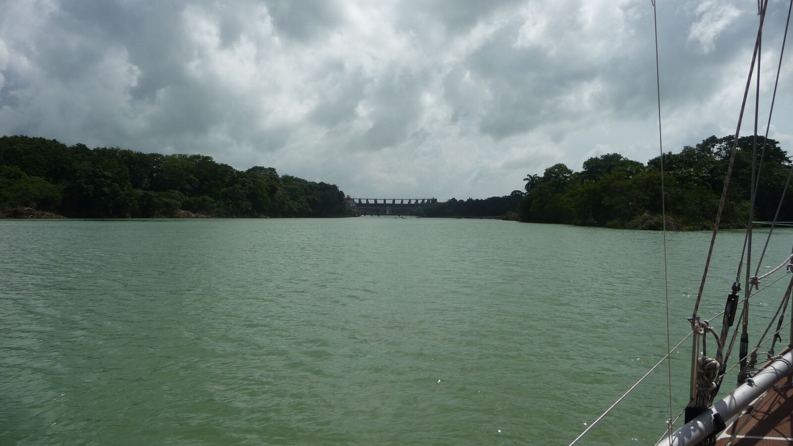 Gatun-Damm.