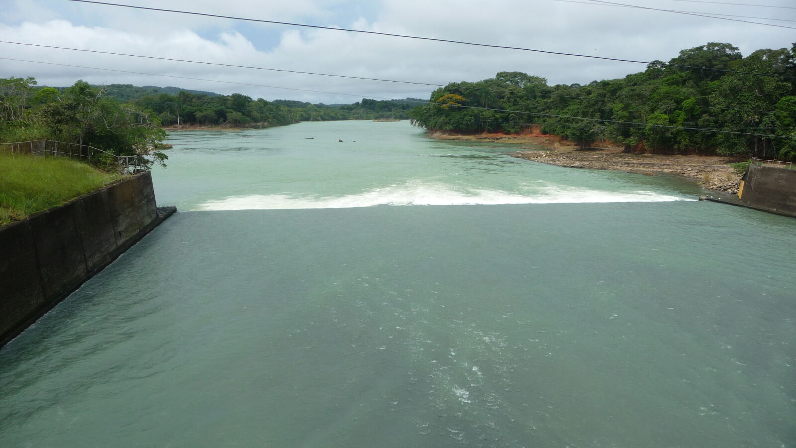 Beginn des Rio Chagres.