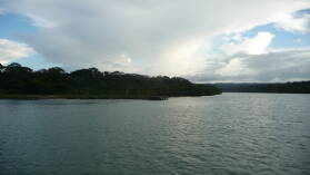 Im Rio Chagres.