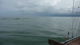 Ausfahrt des Rio Chagres.