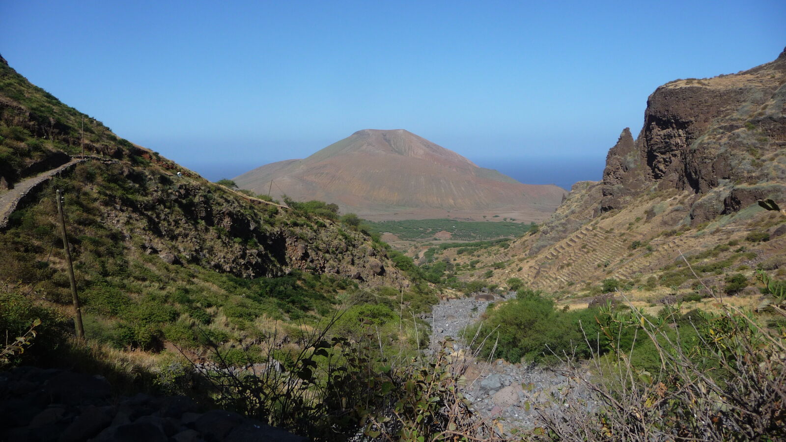 Wanderung von Praia Branca nach Faja de Cima, Sao Nicolau