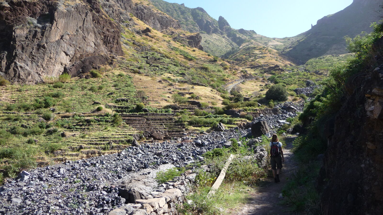 Wanderung von Praia Branca nach Faja de Cima, Sao Nicolau