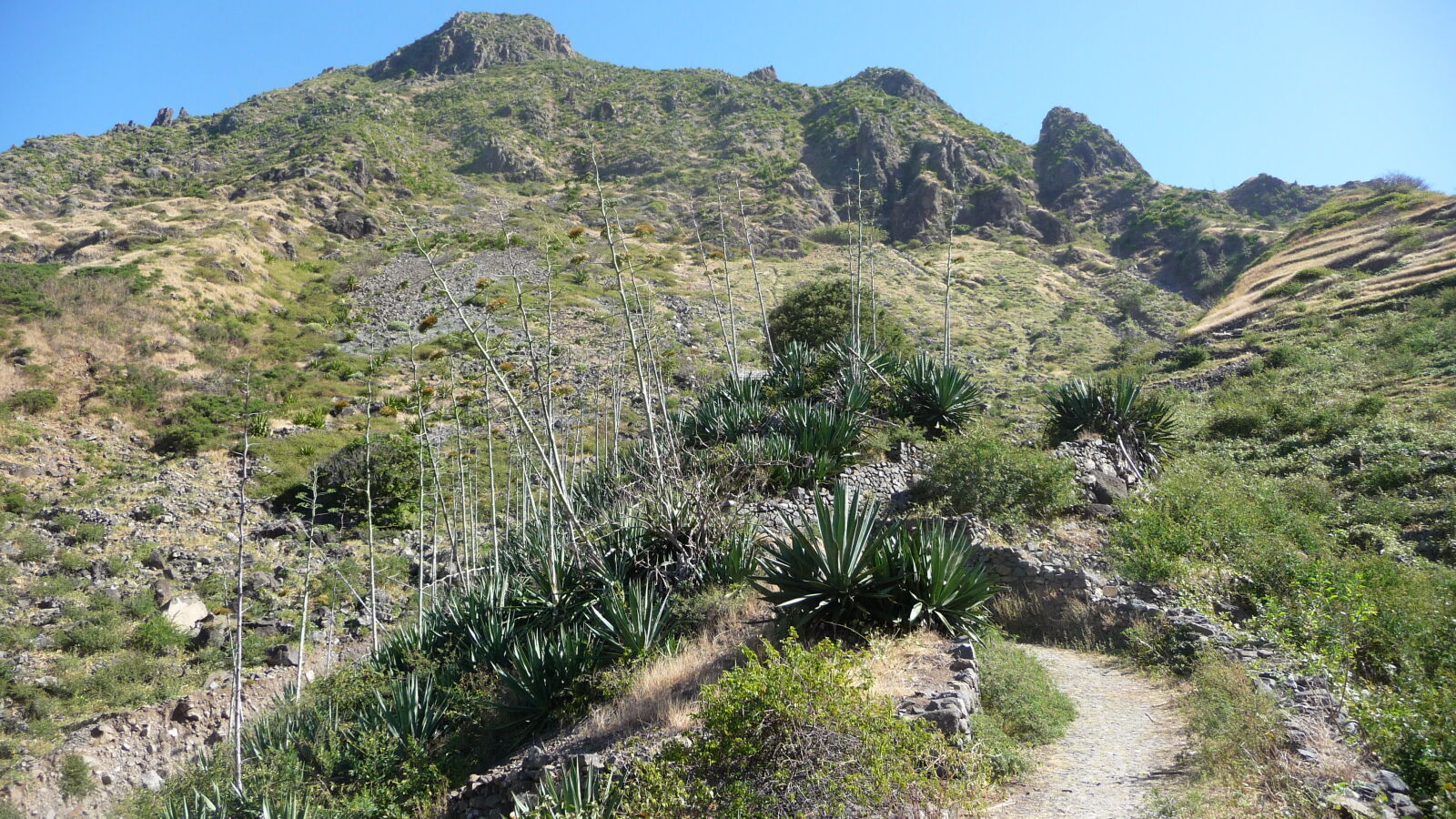 Wanderung von Praia Branca nach Faja de Cima, Sao Nicolau
