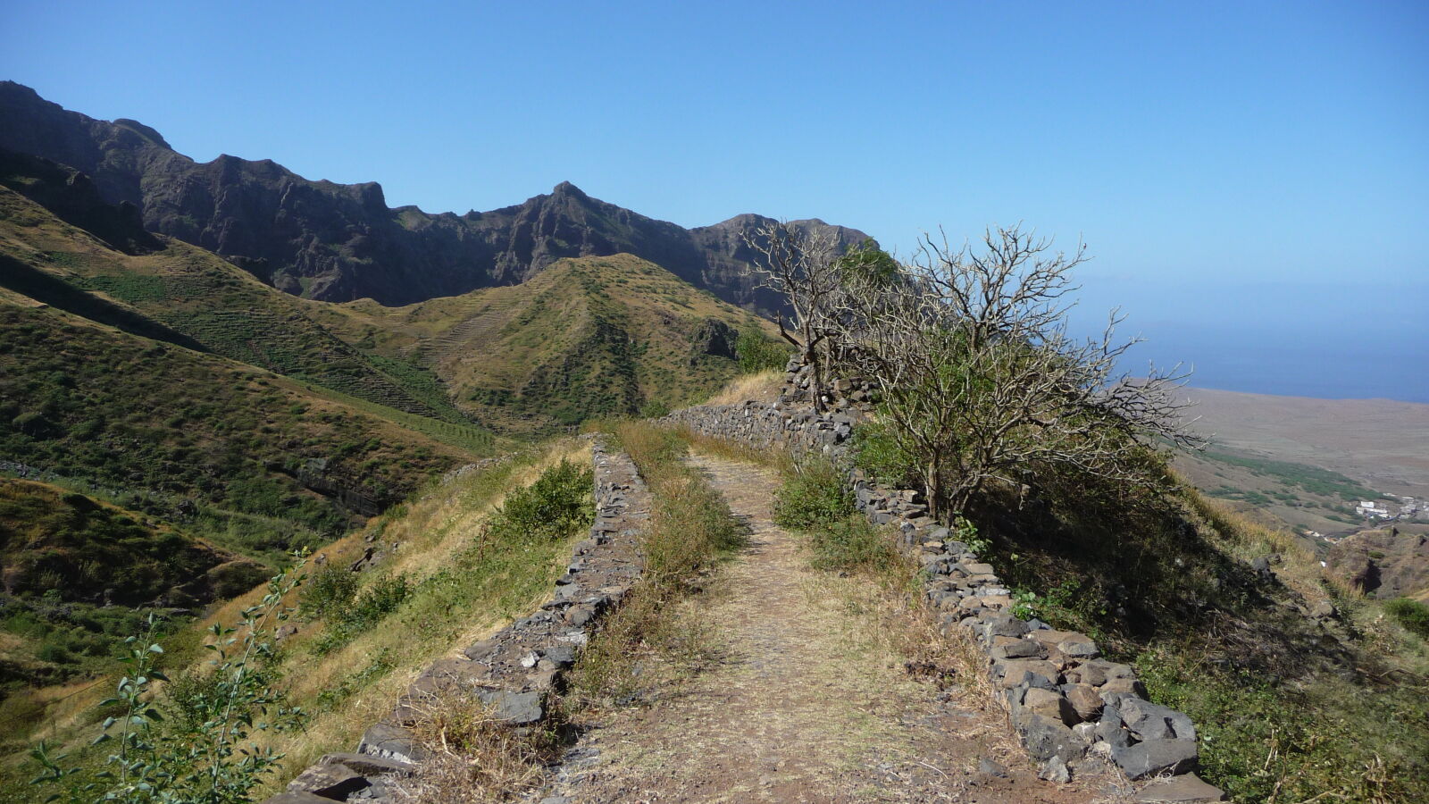 Wanderung von Praia Branca nach Faja de Cima, Sao Nicolau