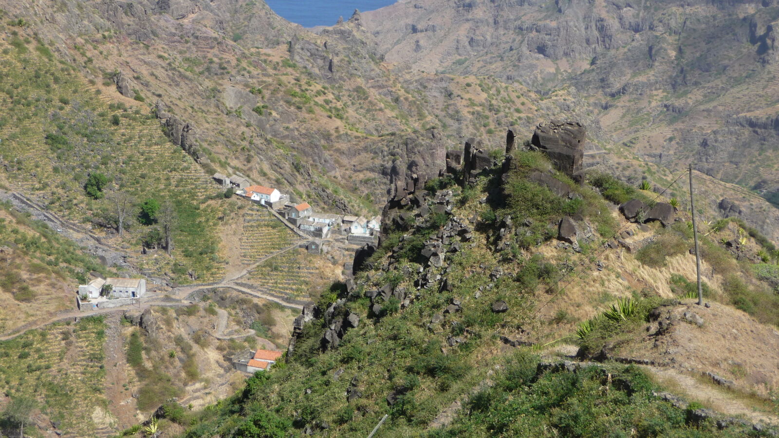 Wanderung von Praia Branca nach Faja de Cima, Sao Nicolau