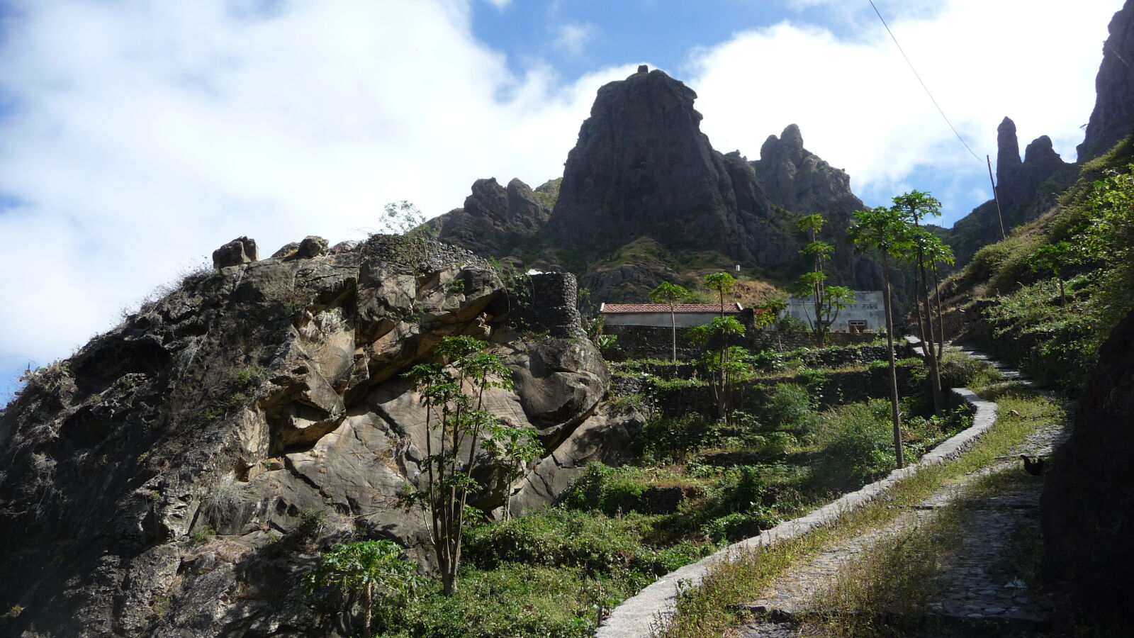 Wanderung von Praia Branca nach Faja de Cima, Sao Nicolau
