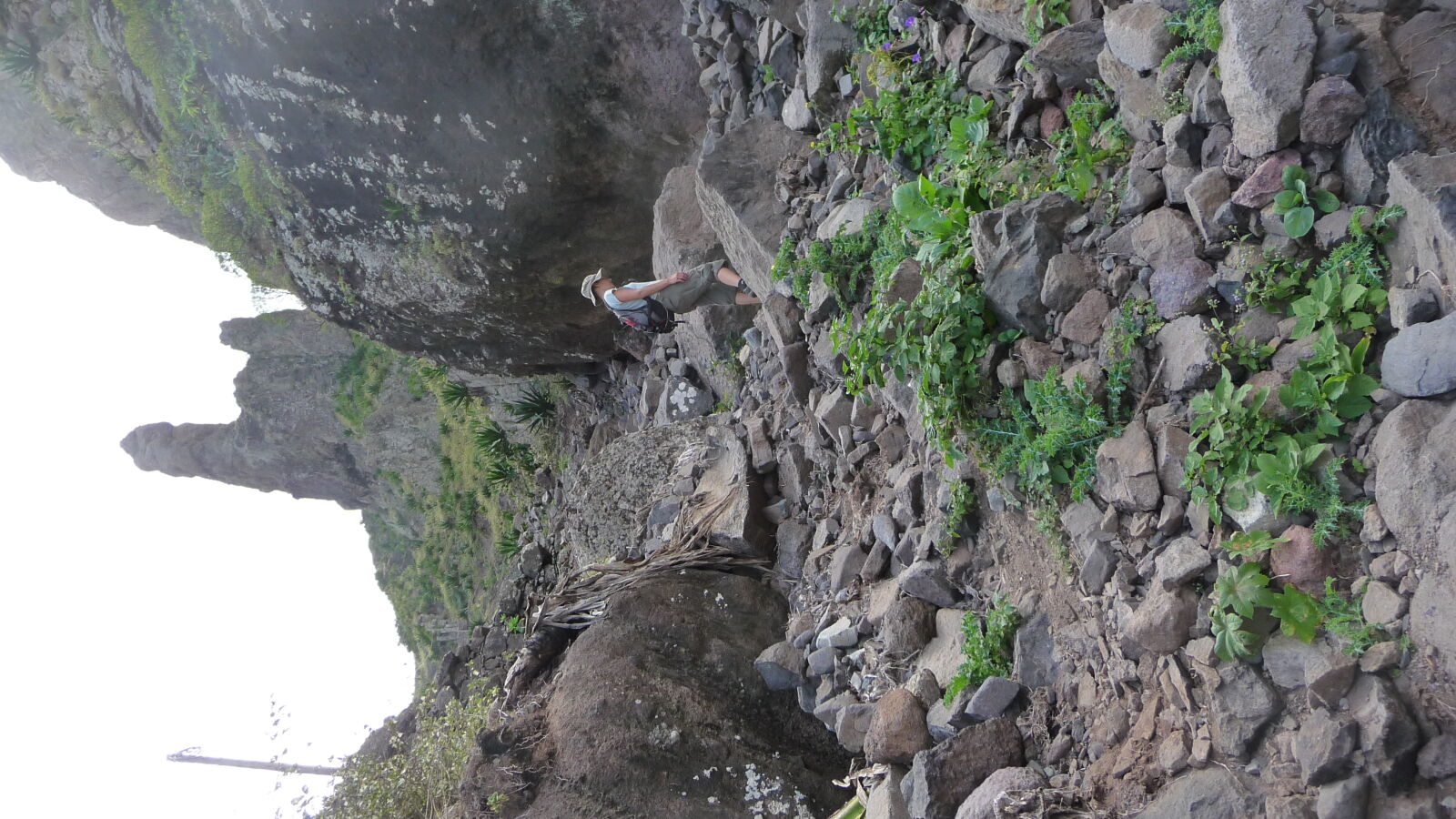 Wanderung von Praia Branca nach Faja de Cima, Sao Nicolau