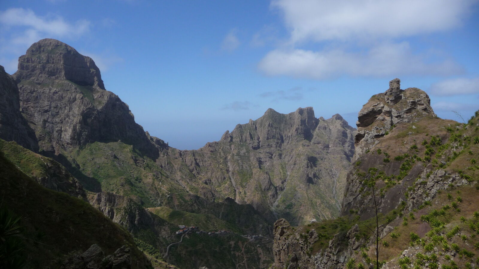 Wanderung von Praia Branca nach Faja de Cima, Sao Nicolau