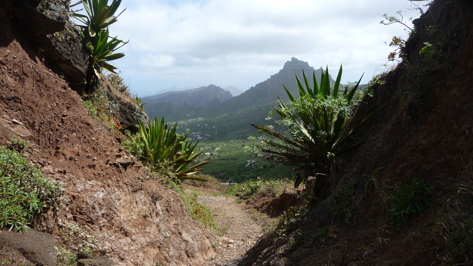 Wanderung von Praia Branca nach Faja de Cima, Sao Nicolau