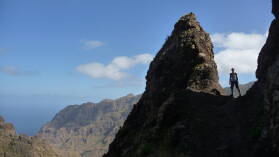 Wanderung von Praia Branca nach Faja de Cima, Sao Nicolau