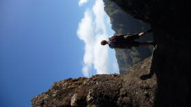 Wanderung von Praia Branca nach Faja de Cima, Sao Nicolau