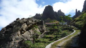 Wanderung von Praia Branca nach Faja de Cima, Sao Nicolau
