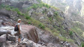 Wanderung von Praia Branca nach Faja de Cima, Sao Nicolau