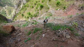 Wanderung von Praia Branca nach Faja de Cima, Sao Nicolau