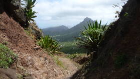 Wanderung von Praia Branca nach Faja de Cima, Sao Nicolau