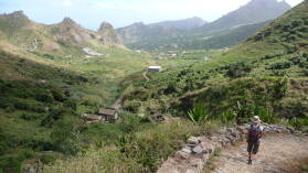 Wanderung von Praia Branca nach Faja de Cima, Sao Nicolau